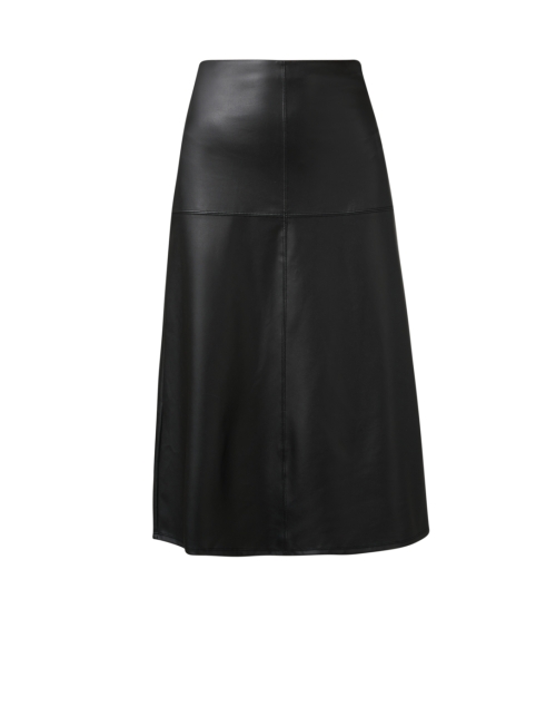 Product image - Max Mara Leisure - Renata Black Coated Jersey Skirt