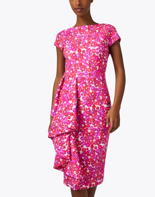 Front image - Chiara Boni La Petite Robe - Marianella Pink Print Dress