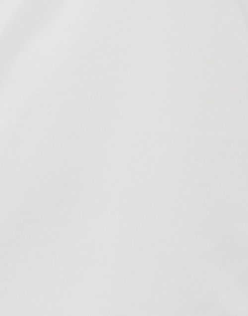 Fabric image - Gretchen Scott - White Ruffle Neck Top