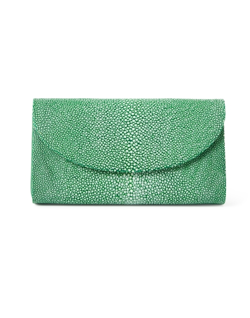 Product image - J Markell - Baby Grande Emerald Stingray Clutch