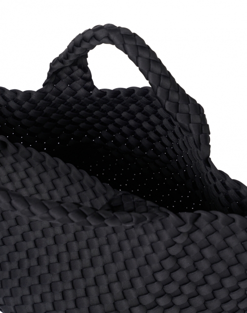Extra_1 image - Naghedi - St. Barths Mini Solid Black Woven Handbag