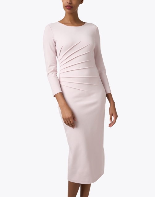 Front image - Emporio Armani - Orchid Pink Ruched Dress