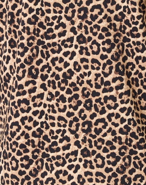 Fabric image - A.P.C. - Clara Leopard Mock Neck Top