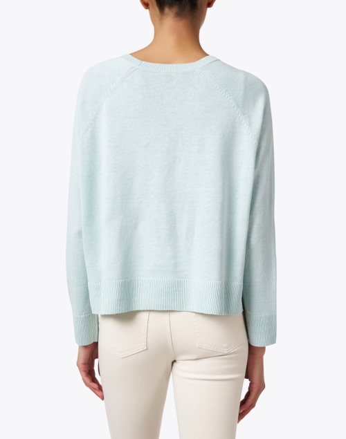 Back image - Eileen Fisher - Clearwater Linen Cotton Pullover