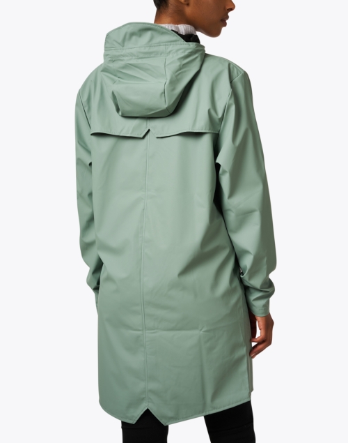 Back image - Rains - Green Raincoat 