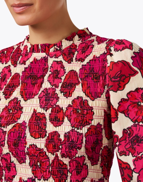 Extra_1 image - Ro's Garden - Ivy Pink Floral Print Dress