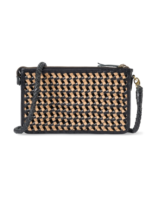 Product image - Bembien - Nora Tan and Black Leather Crossbody Bag