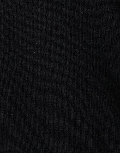 Fabric image - Sail to Sable - Classic Black Wool Cardigan