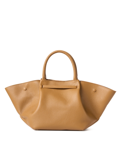 Back image - DeMellier - New York Deep Toffee Leather Tote