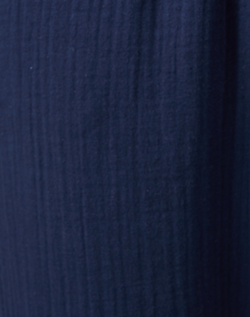 Fabric image - Xirena - Jordyn Navy Cotton Gauze Pant