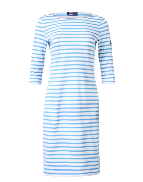 Product image - Saint James - Propriano Blue and White Striped Dress