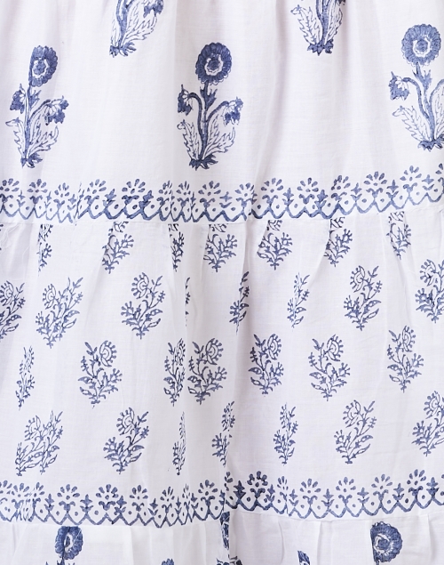 Fabric image - Bella Tu - Ophelia Navy Print Dress