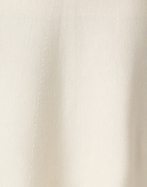 Fabric image - Allude - Ivory Wool Midi Skirt