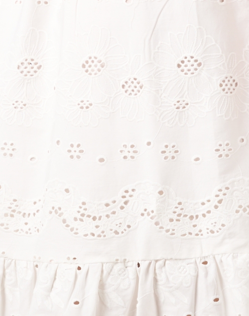Fabric image - Shoshanna - Varah White Eyelet Dress