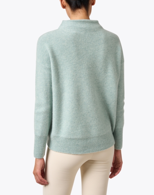 Back image - Vince - Mint Boiled Cashmere Sweater