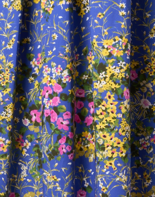 Fabric image - Max Mara Studio - Moresca Multi Floral Cotton Skirt