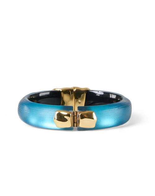 Back image - Alexis Bittar - Blue Lucite Hinge Bracelet