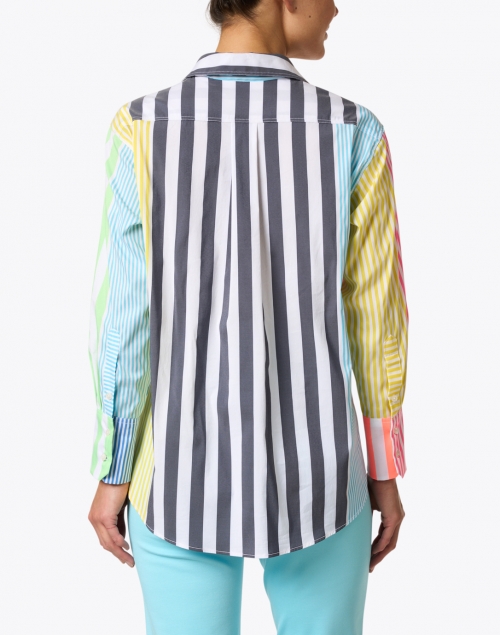 Back image - Vilagallo - Donia Stripe Button Down Shirt