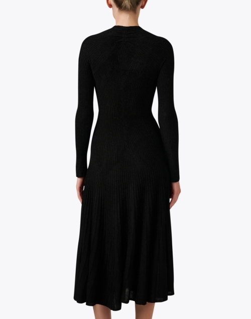 Back image - Emporio Armani - Black Knit Dress