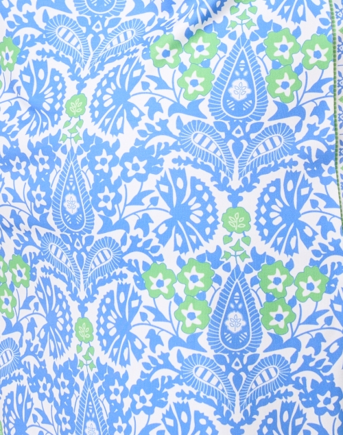Fabric image - Gretchen Scott - Blue and Green East India Print Dress