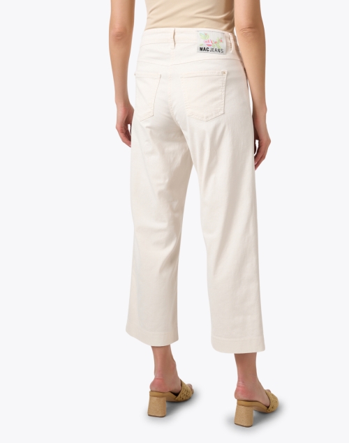 Back image - MAC Jeans - Dream Ivory Wide Leg Jean