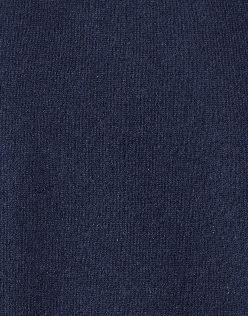 Fabric image - Kinross - Navy Cashmere Cropped Cardigan