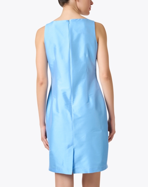 Back image - Connie Roberson - Blue Sheath Dress