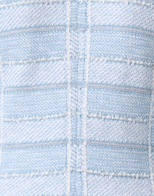 Fabric image - Amina Rubinacci - Ofelia Blue and White Stripe Jacket 