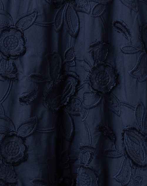 Fabric image - Hinson Wu - Gloria Navy Floral Skirt