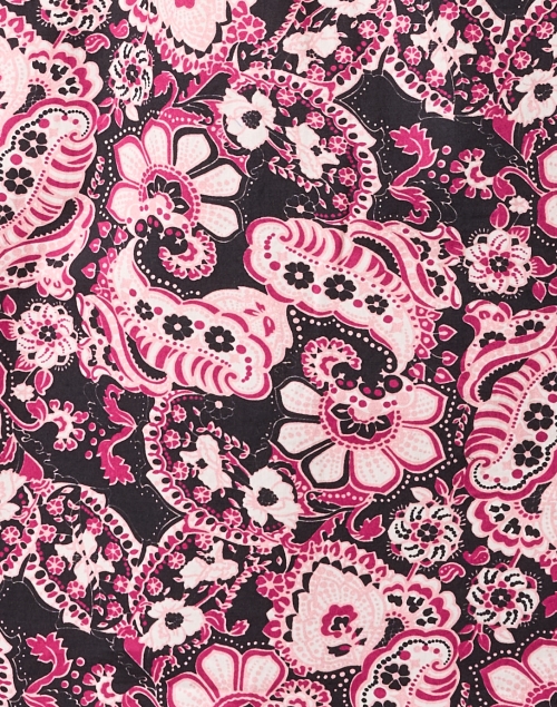 Fabric image - Figue - Lucie Pink Paisley Print Dress