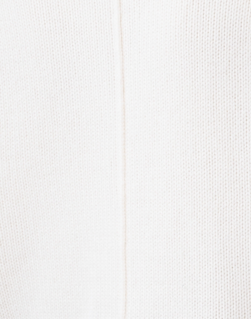 Fabric image - Allude - Ivory Wool Cashmere Cardigan