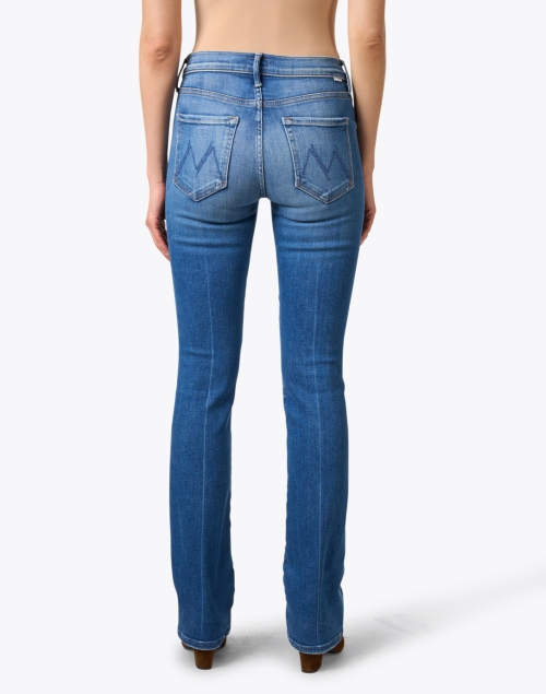 Back image - Mother - The Insider Blue Bootcut Jean