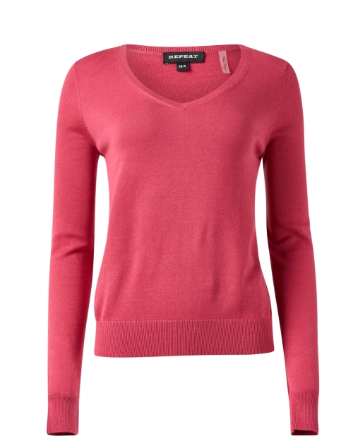 Product image - Repeat Cashmere - Pink Cotton Blend Sweater