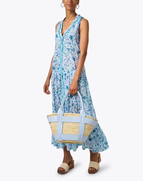 Look image - Poupette St Barth - Nana Blue Floral Print Dress