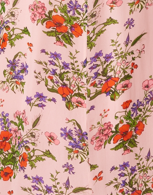 Fabric image - L.K. Bennett - Elowen Pink Print Dress