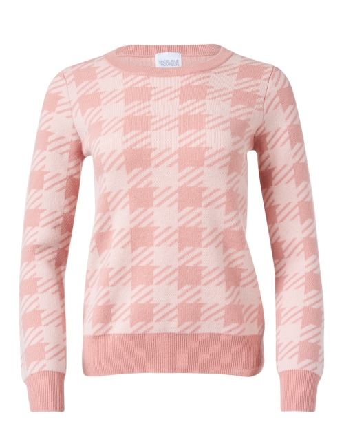 Product image - Madeleine Thompson - Milne Pink Gingham Sweater