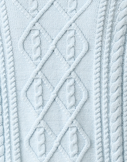 Fabric image - Burgess - Trudy Blue Cotton Cashmere Sweater
