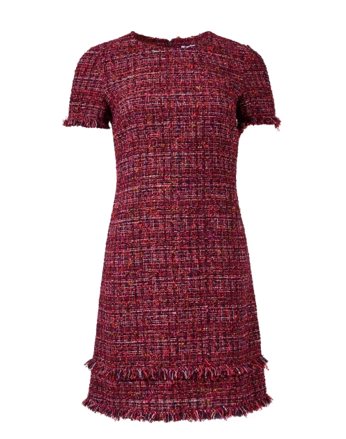 Product image - Santorelli - Melania Magenta Tweed Shift Dress