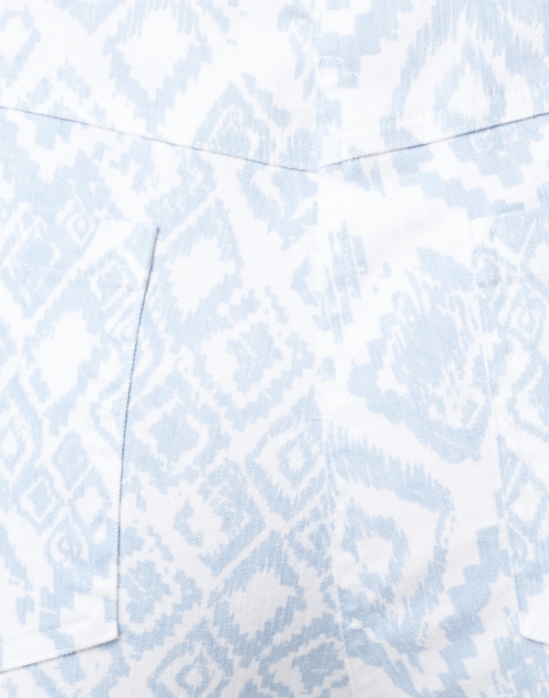 Fabric image - Elliott Lauren - Blue Print 5 Pocket Jean