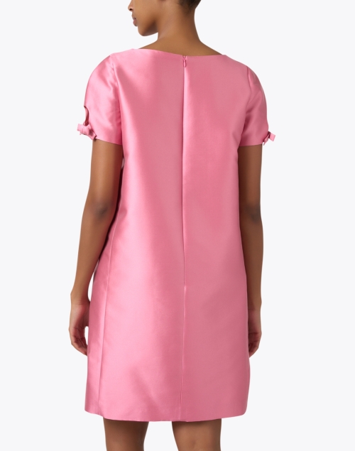 Back image - Weill - Gaell Pink Satin Shift Dress
