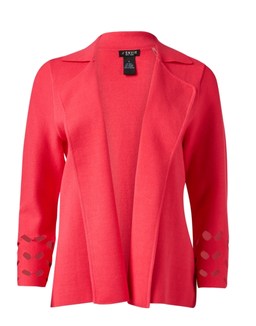 Product image - J'Envie - Coral Cutout Knit Jacket 
