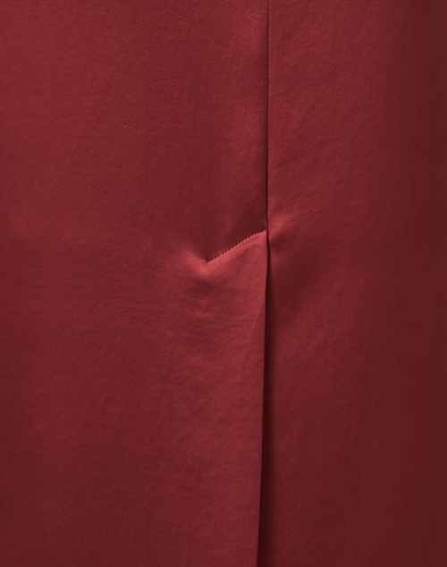 Fabric image - Weekend Max Mara - Baiardo Rust Red Dress