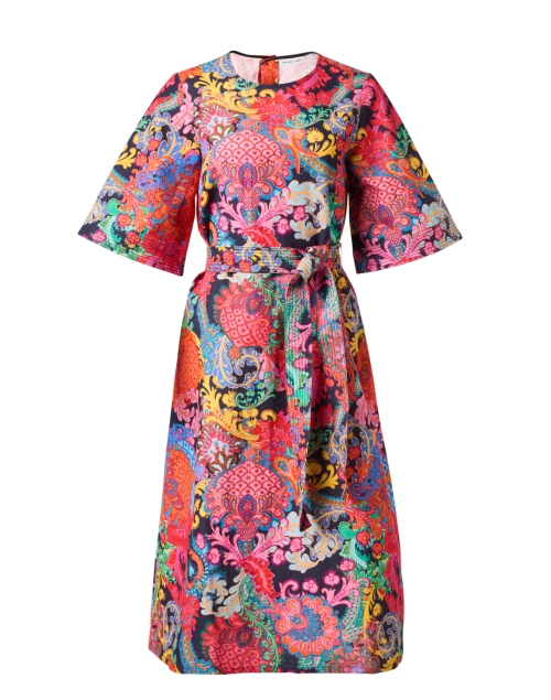 Product image - Megan Park - Carnival Multi Paisley Print Linen Dress