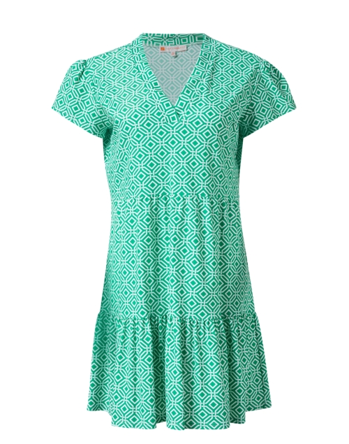 Product image - Jude Connally - Ginger Green Print Dress