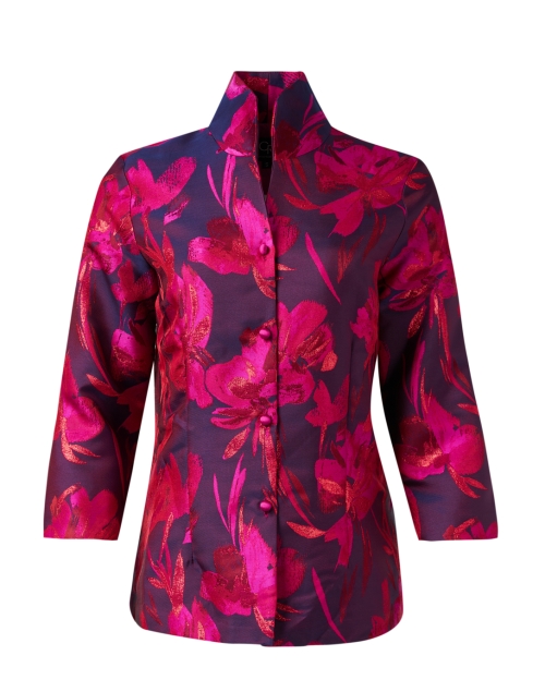 Product image - Connie Roberson - Ronette Pink Floral Print Jacket