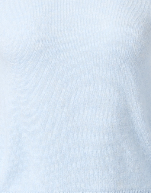Fabric image - White + Warren - Sky Blue Cashmere Sweater