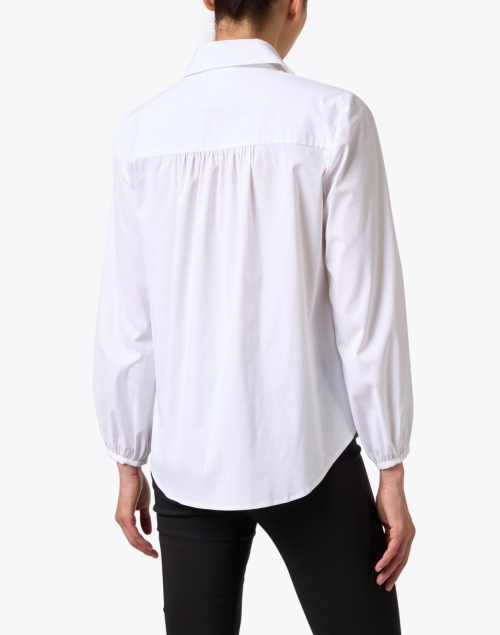 Back image - Finley - Nina White Poplin Shirt