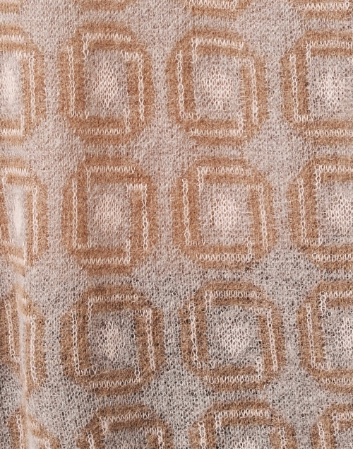 Fabric image - Fabiana Filippi - Roccia Grey Intarsia Knit Vest