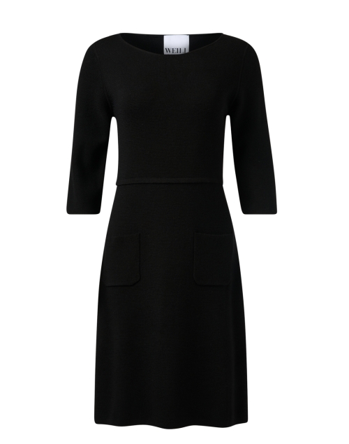 Product image - Weill - Black Wool Sheath Dress