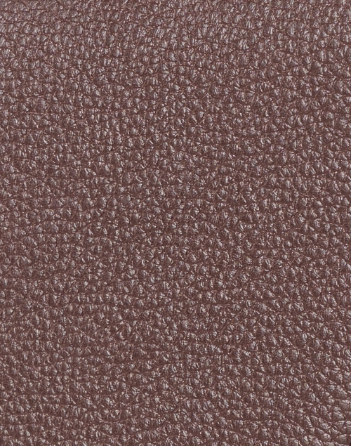 Fabric image - A.P.C. - Betty Dark Brown Grained Leather Crossbody Bag